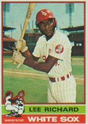 1976 Topps Baseball Cards      533     Lee Richard